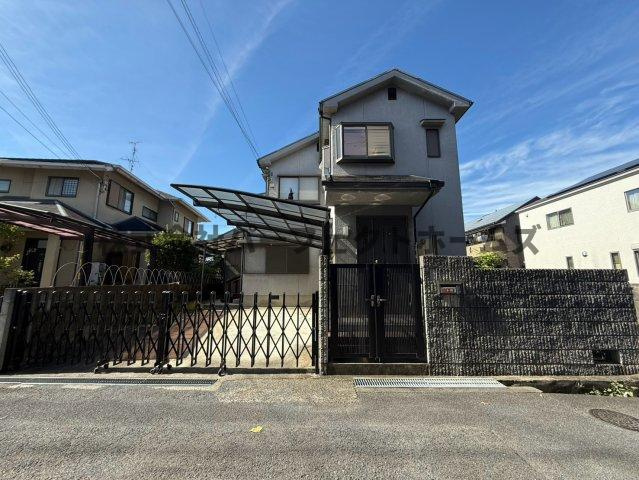 禁野本町戸建　賃貸の外観|外観は落ち着いています