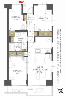 【間取り】 | サンハイツ川口