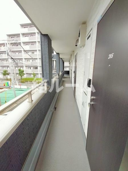 板橋区向原２丁目のアパートのロビー