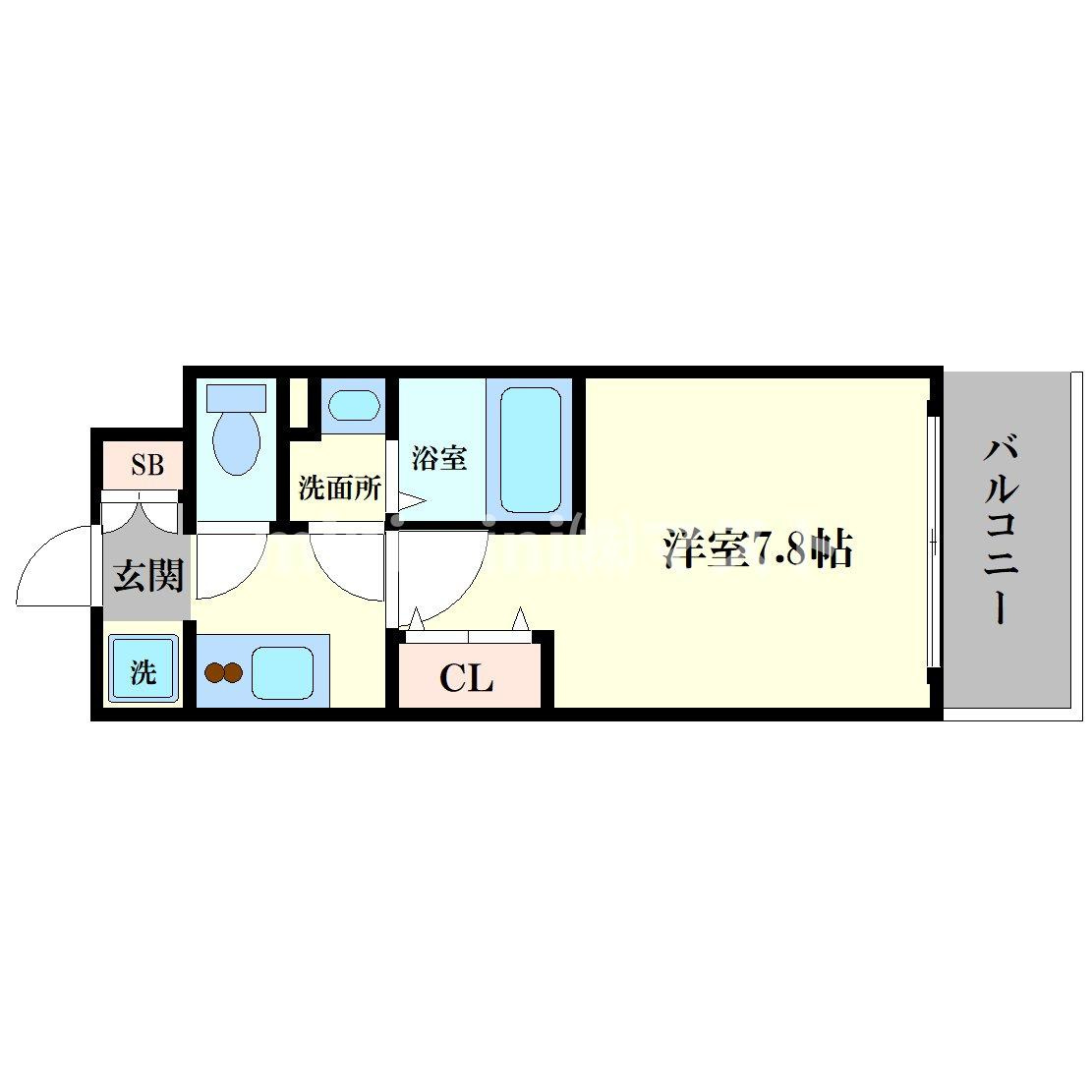 フォーリアライズ福島WESTの間取り