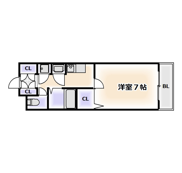 【間取り】 | ベルシモンズ桜川