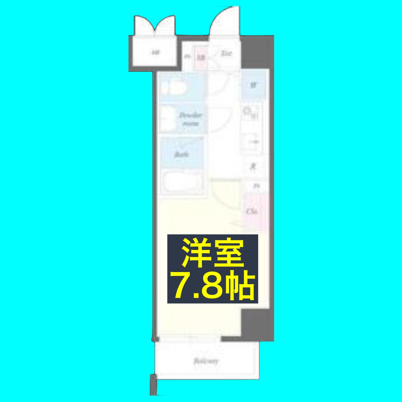 ロイヤルピジョン ライズの間取り