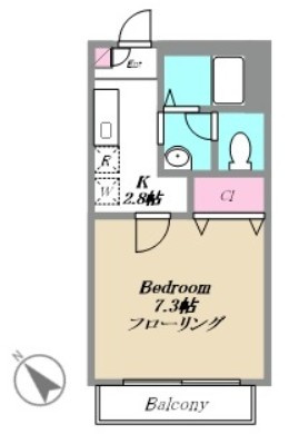 ソレイユ東山の間取り
