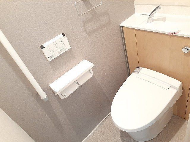 プレジールＳ岩塚のトイレ