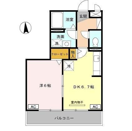 【間取り】 | グランシャリオⅡ棟