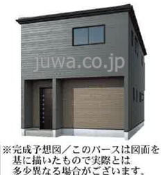 【新築分譲住宅】志木市中宗岡1丁目の外観パース