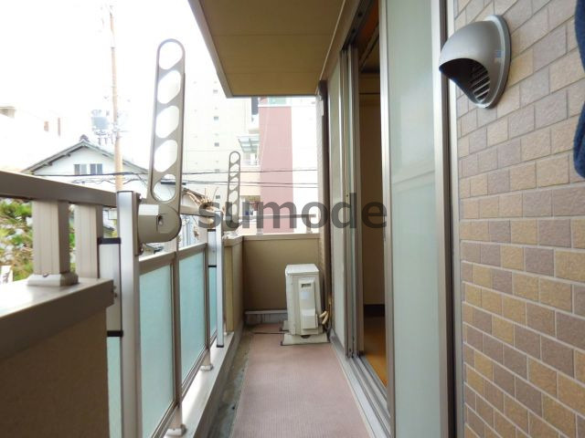 シティコート城北のバルコニー