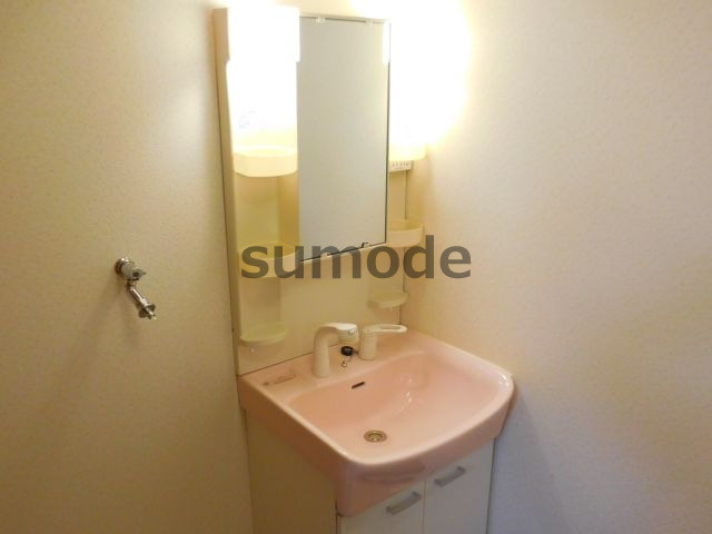 シティコート城北の洗面所