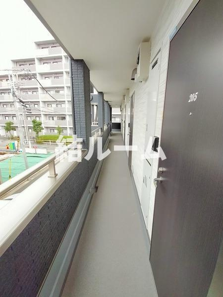 板橋区向原２丁目のアパートのロビー