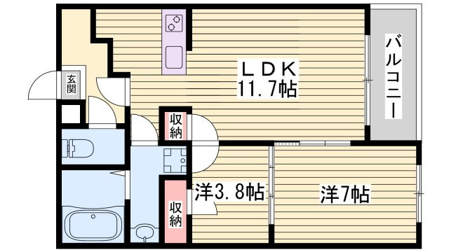 ロジェオークラの間取り
