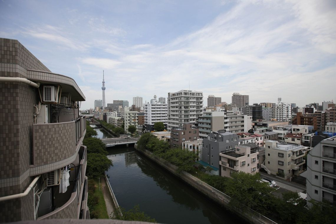 ライオンズマンション菊川リバーサイドの展望|ライオンズマンション菊川リバーサイド：眺望良好なお部屋です！
