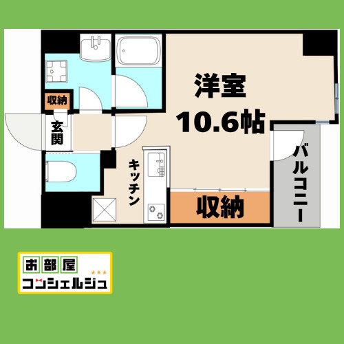 アビタシオン今池パルクの間取り