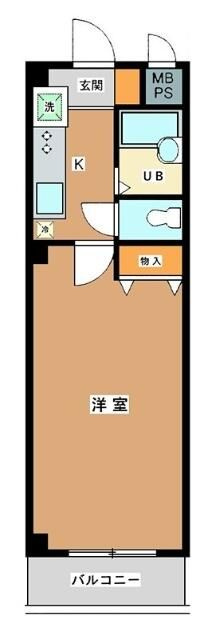 ブランニュー向山の間取り