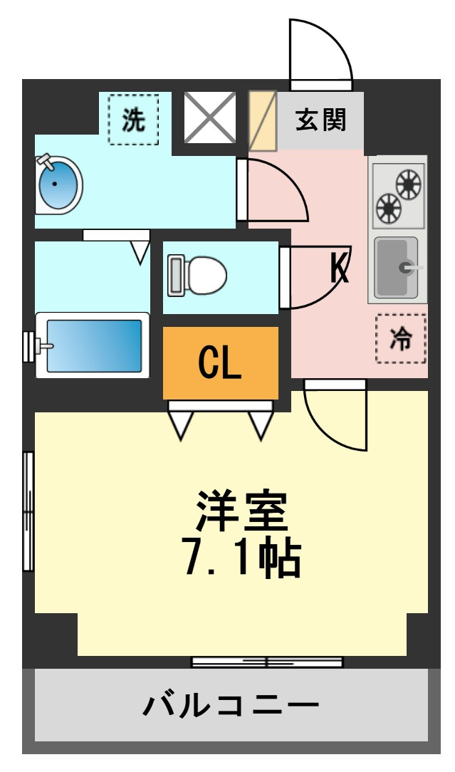 TNGビル(二宮合資ビル)の間取り