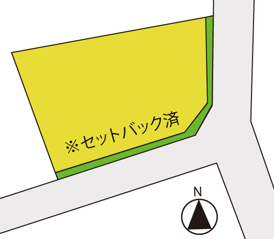 【区画図】 | 三島市谷田 中古住宅 EH06373 | 三島市谷田　地形図