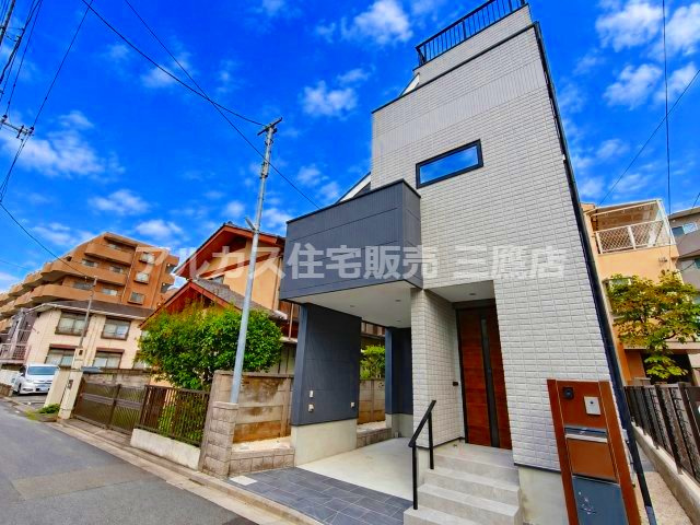 三鷹市下連雀4丁目 中央線 三鷹駅 新築戸建の外観パース