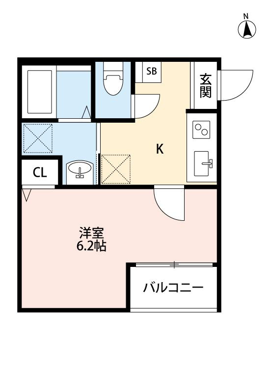 オリーブ院内(オリーブインナイ)の間取り
