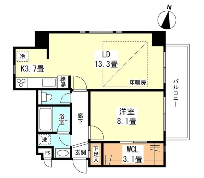 サークルコート緑地の間取り