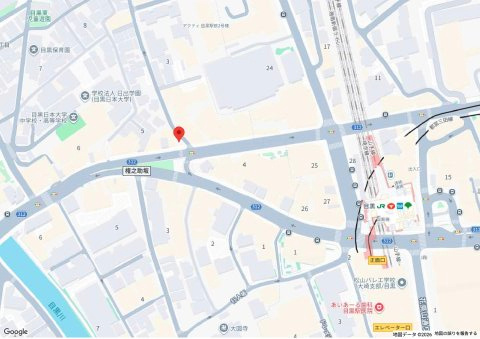 ASAX目黒ビルの地図