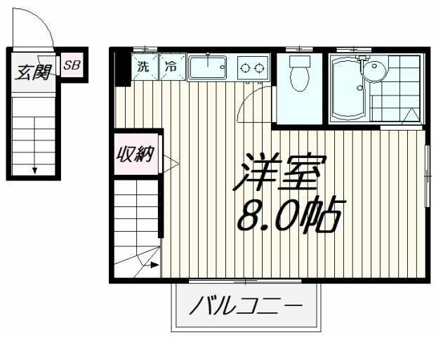 ケヤキハウスの間取り|間取りです。