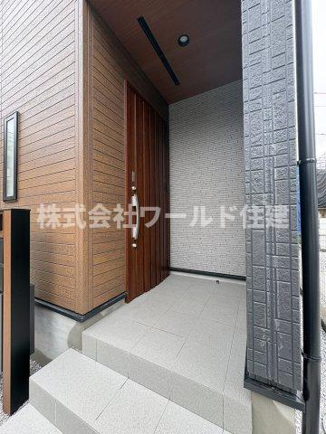 日高市高麗川1丁目の玄関
