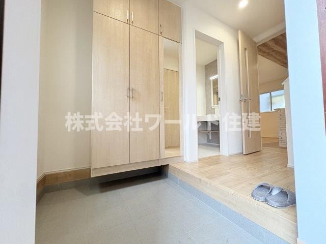 日高市高麗川1丁目の玄関
