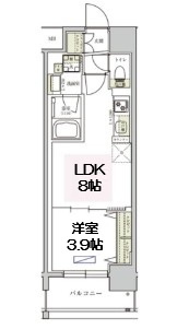 【間取り】 | アーバネックス東梅田