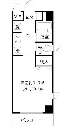 ツインコート調布の間取り|間取りです。