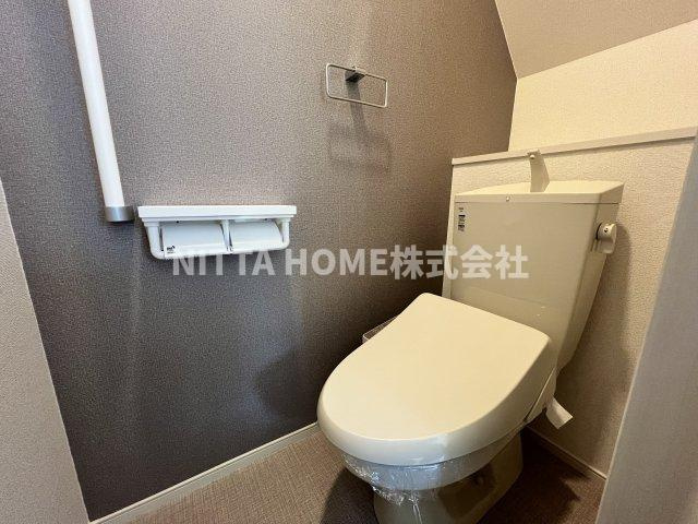 豊岡市小田井町のアパートのトイレ|もちろん、ウォシュレット付き◇