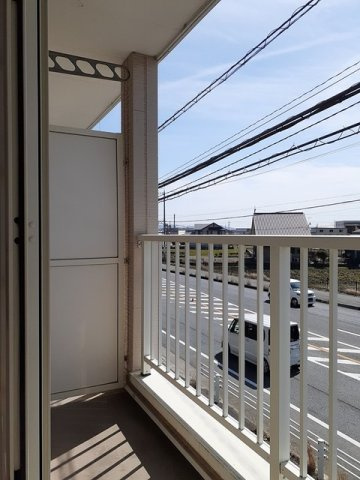 セレッソ八幡Ⅰのバルコニー