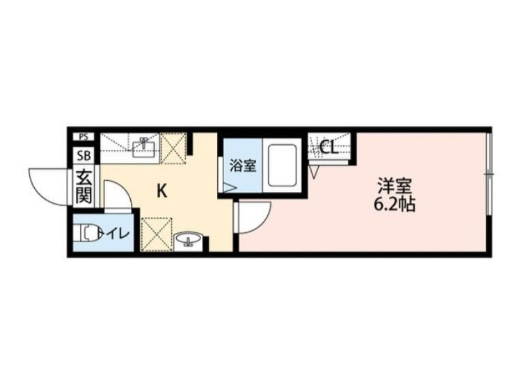 ブラン堀切菖蒲園の間取り|間取りです。