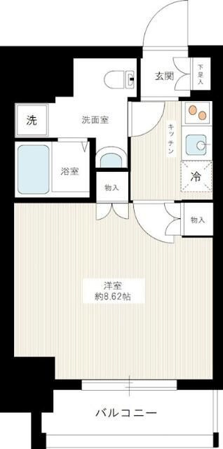エルパティオ両国の間取り|間取りです。
