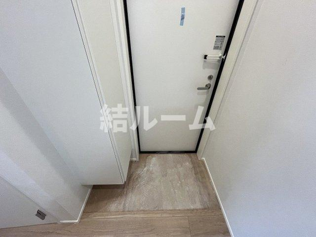 板橋区大原町のアパートの玄関