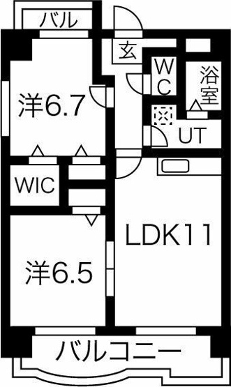 【間取り】 | サンライズ八熊