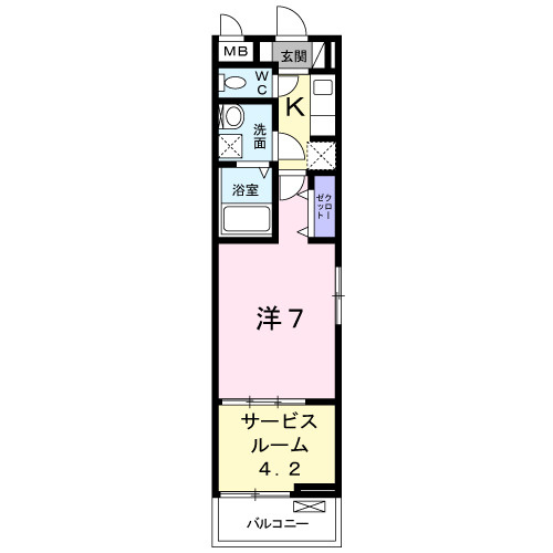 リファイメントの間取り