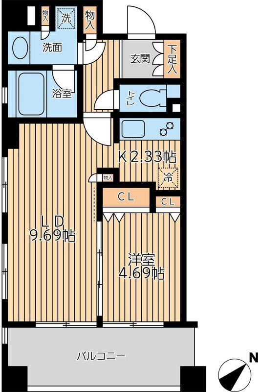 CITY SPIRE 三ノ輪の間取り