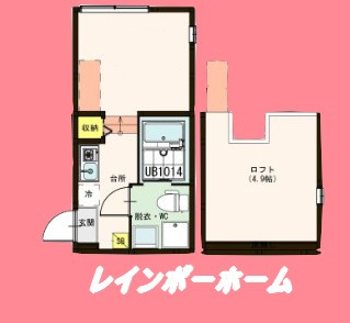 ハーモニーテラス南小岩Ⅱの間取り