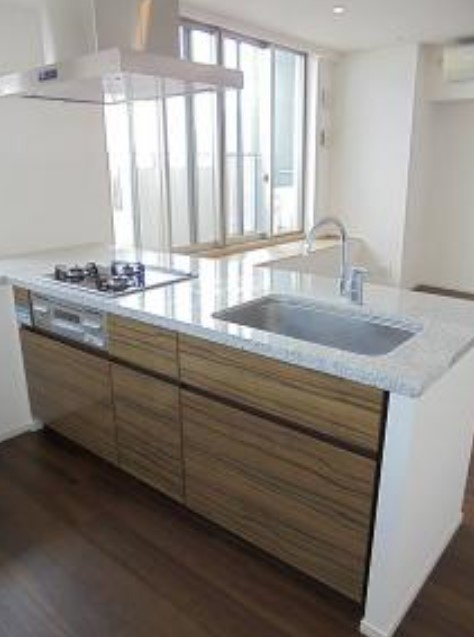 中野区東中野１丁目の賃貸マンションのキッチン