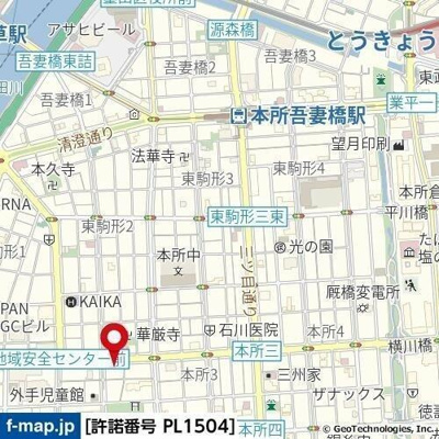 【地図】 | リガーレ本所吾妻橋