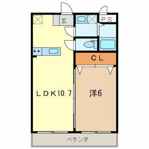 メゾンドサンティエの間取り