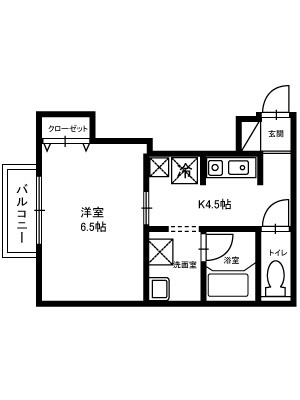 パセオ小杉の間取り|間取りです。
