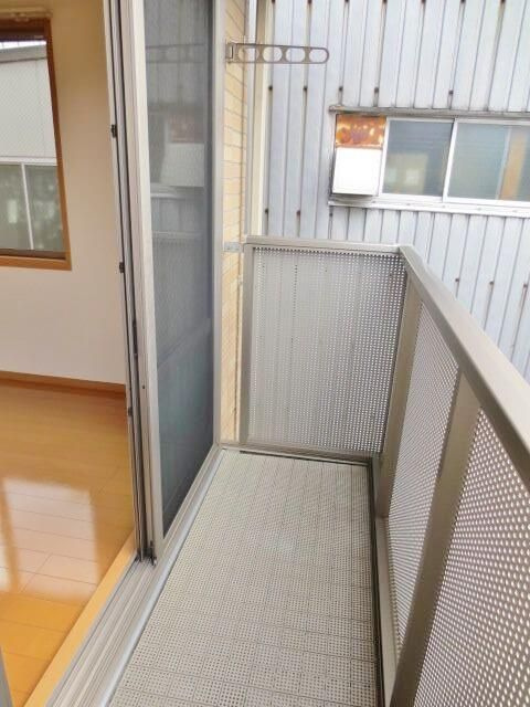 ソレイユ東山のバルコニー
