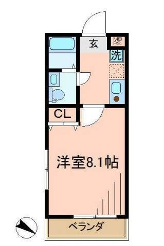 フィールドサイドの間取り