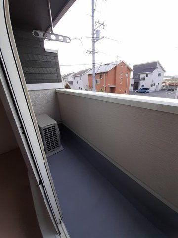 サンリットⅡ　Ｃのバルコニー