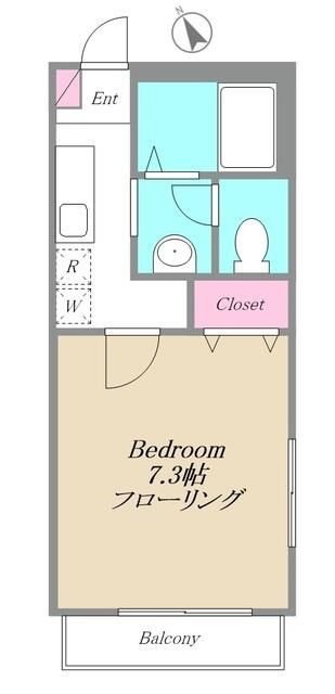 ソレイユ東山の間取り