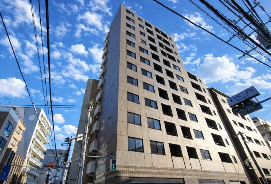 中野区弥生町２丁目の賃貸マンションの外観