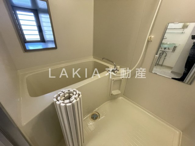 ハーベスト阿波座リバーサイドの浴室