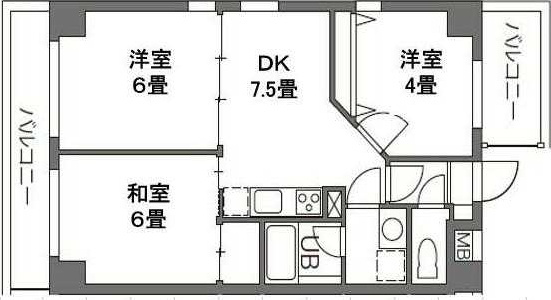 【間取り】 | プラティーク本所吾妻橋 | 間取り