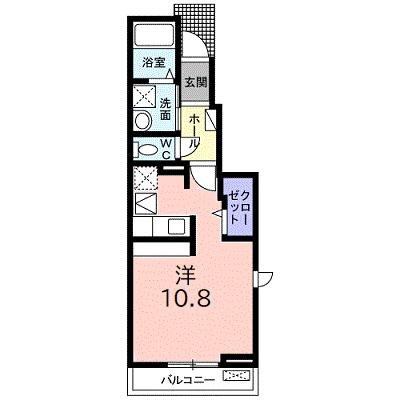 ポルテ　ボナールの間取り