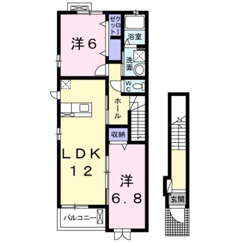 プラシードの間取り